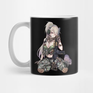 military anime girl special war Mug